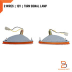 Amber Bumper Bar Indicator Blinker Light for Toyota Hilux (1988-1997)