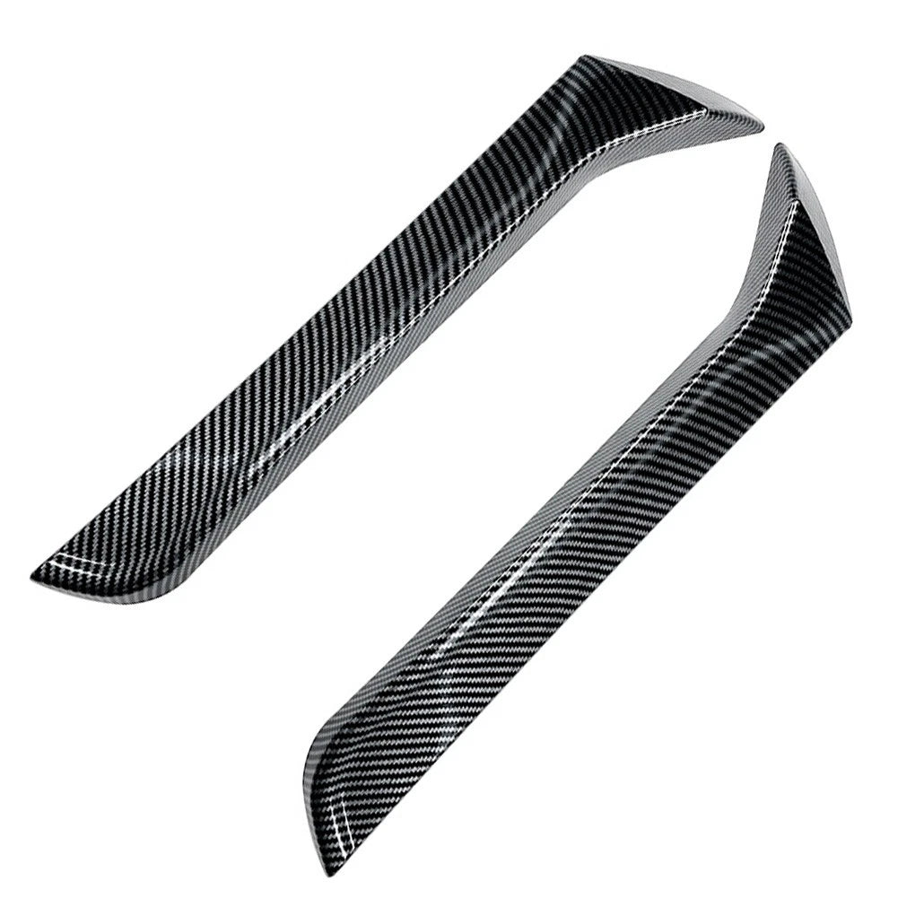 Rear Window Side Spoiler Wings Lip Body Kit for VW T-ROC (2017–2024) Carbon Fiber