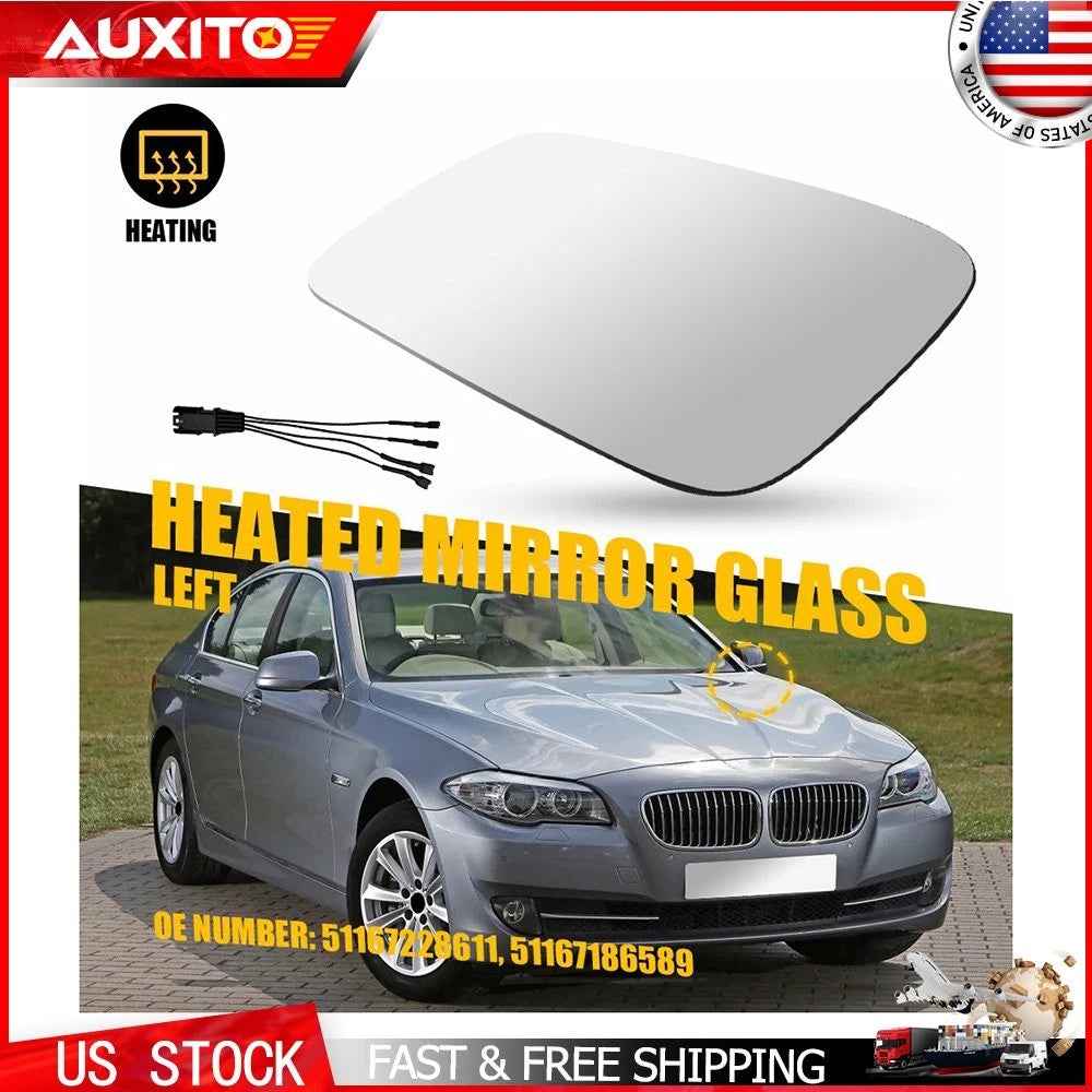 Heated Mirror Glass for BMW ActiveHybrid 5 7 (2012–2015) 51167228611