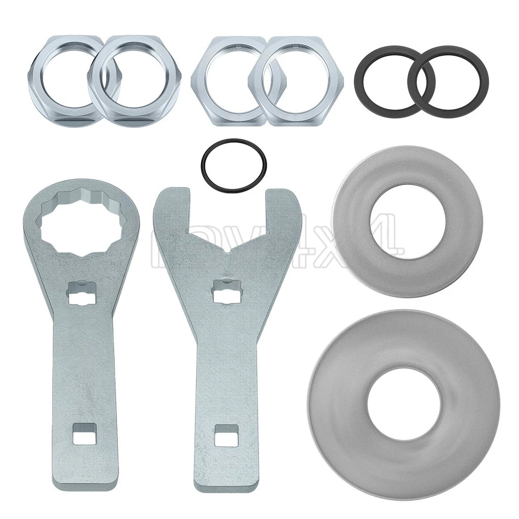 Set of 2 Rear Axle Nut Wrench Tool & Washer for Honda TRX420 (2007–2013)