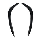 2X ABS Front Bumper Under Lip Splitter Spoiler for Mercedes Benz C-Class (2022–2023)