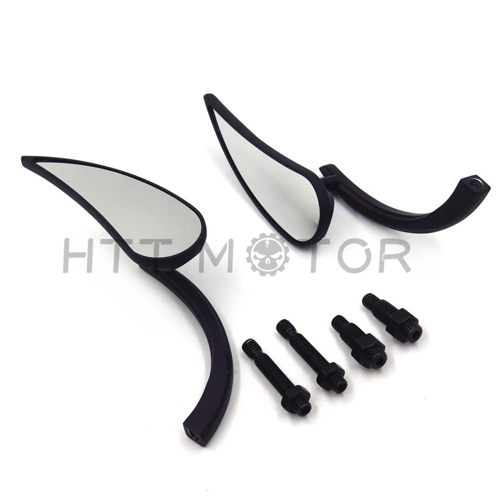 Teardrop Rad II Rearview Mirror for Harley Street Sportster