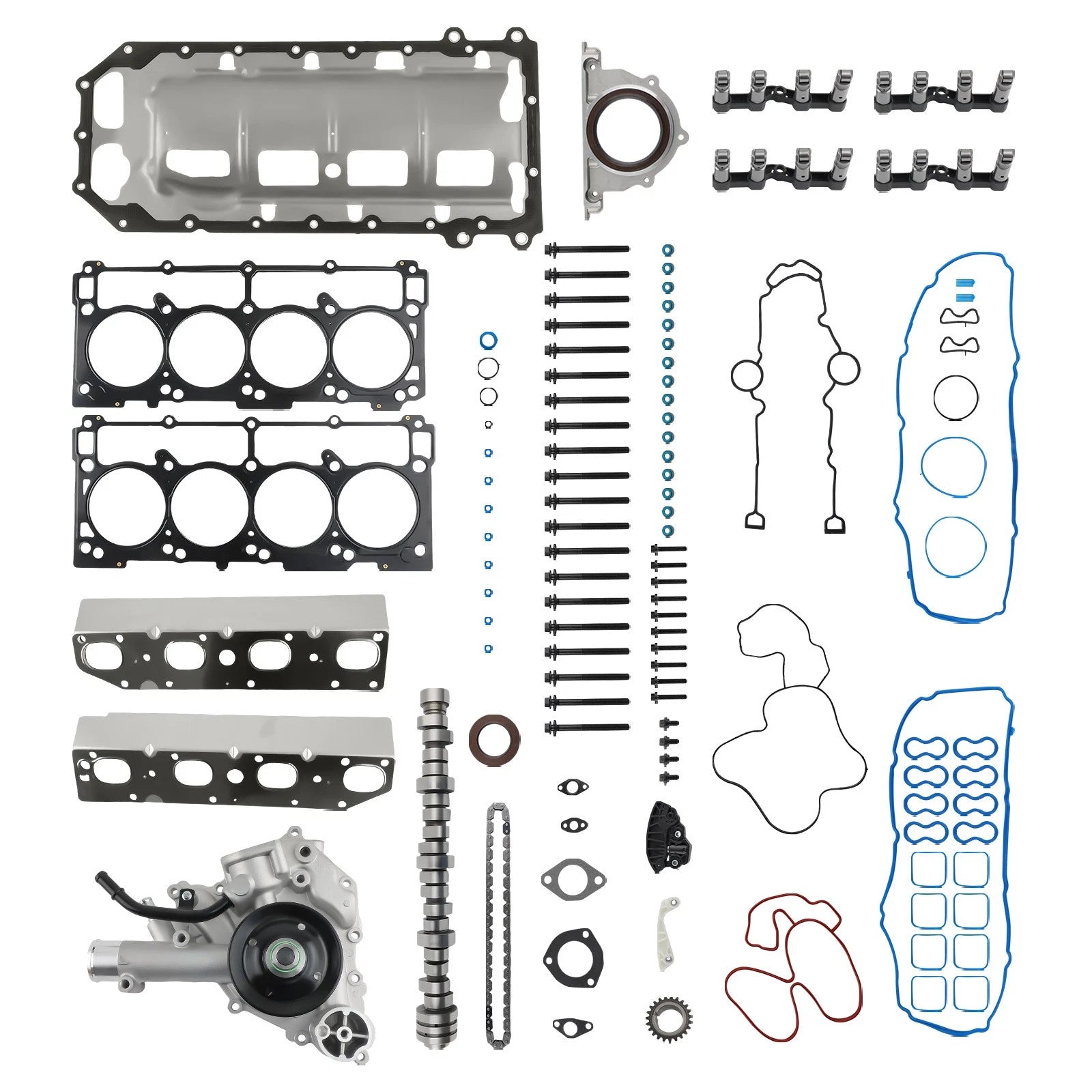 Camshaft Pumps Set of 2 w/ Gaskets MDS Lifters for Dodge Ram 1500 5.7L (2009–2015)