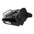 Chopped Trunk Backrest Pad for Harley Electra Glide, Street Glide (2014–2026)