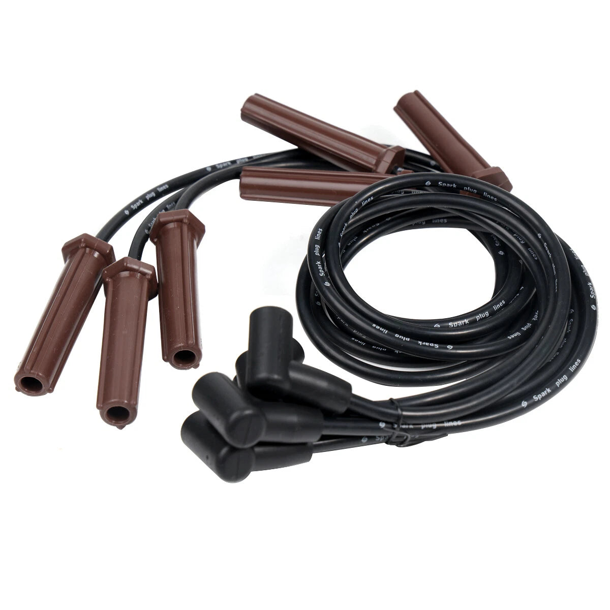 Set of 6 Spark Plug Wires +4 Spark Plug for Buick Cadillac Chevrolet (DR39)