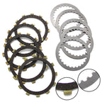 Clutch Friction Disc Plate Kit for Suzuki TM75M TS75A TS90 TS100L TC100B TS50L (1975–1982)