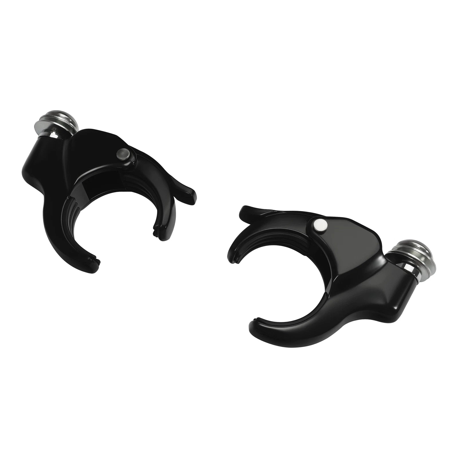 4X 49mm Windshield Clamps for Harley Dyna Low Rider Street Fat Bob (2006–2017)
