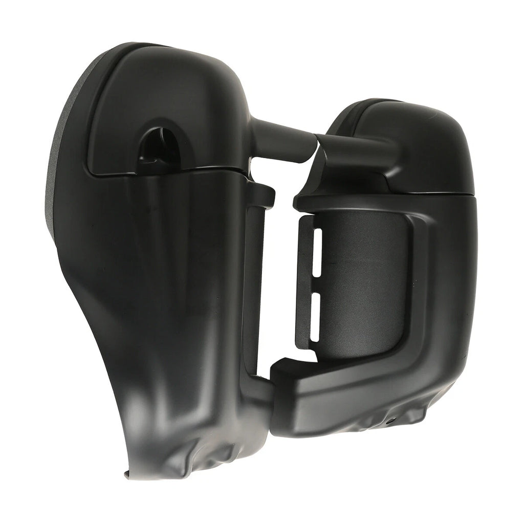 Matte Black Lower Vented Leg Fairings for Harley Touring Models (2014–2023)