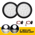 2X 4" 12 LED Round Stop/Turn/Tail Lights for Truck Trailer