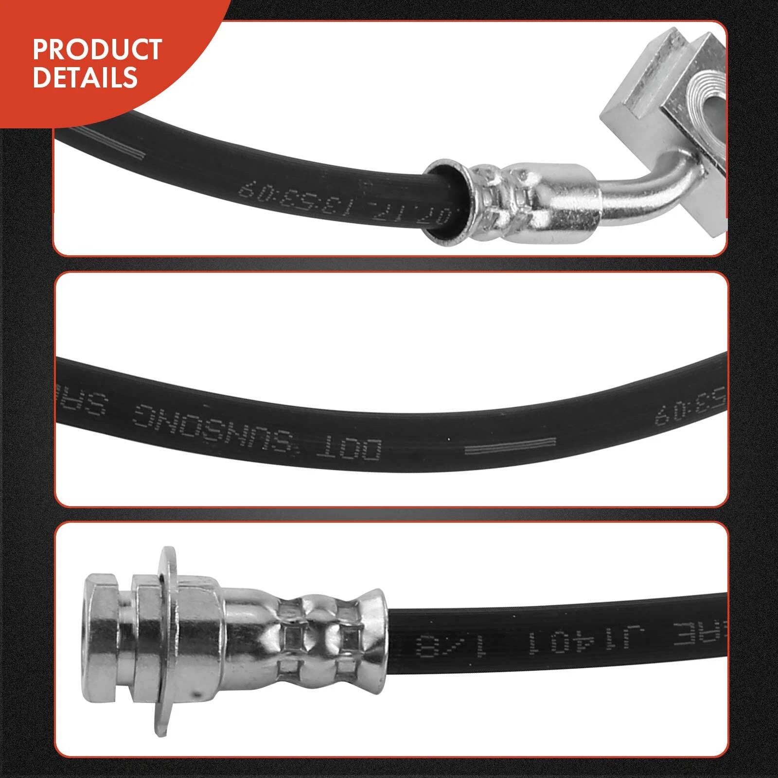 Rear Left Outer Brake Hydraulic Hose for Ford F-150 (1999–2003)