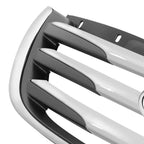 Front Bumper Grille Shell for Hyundai Sonata (2014) Chrome Horizontal Slats