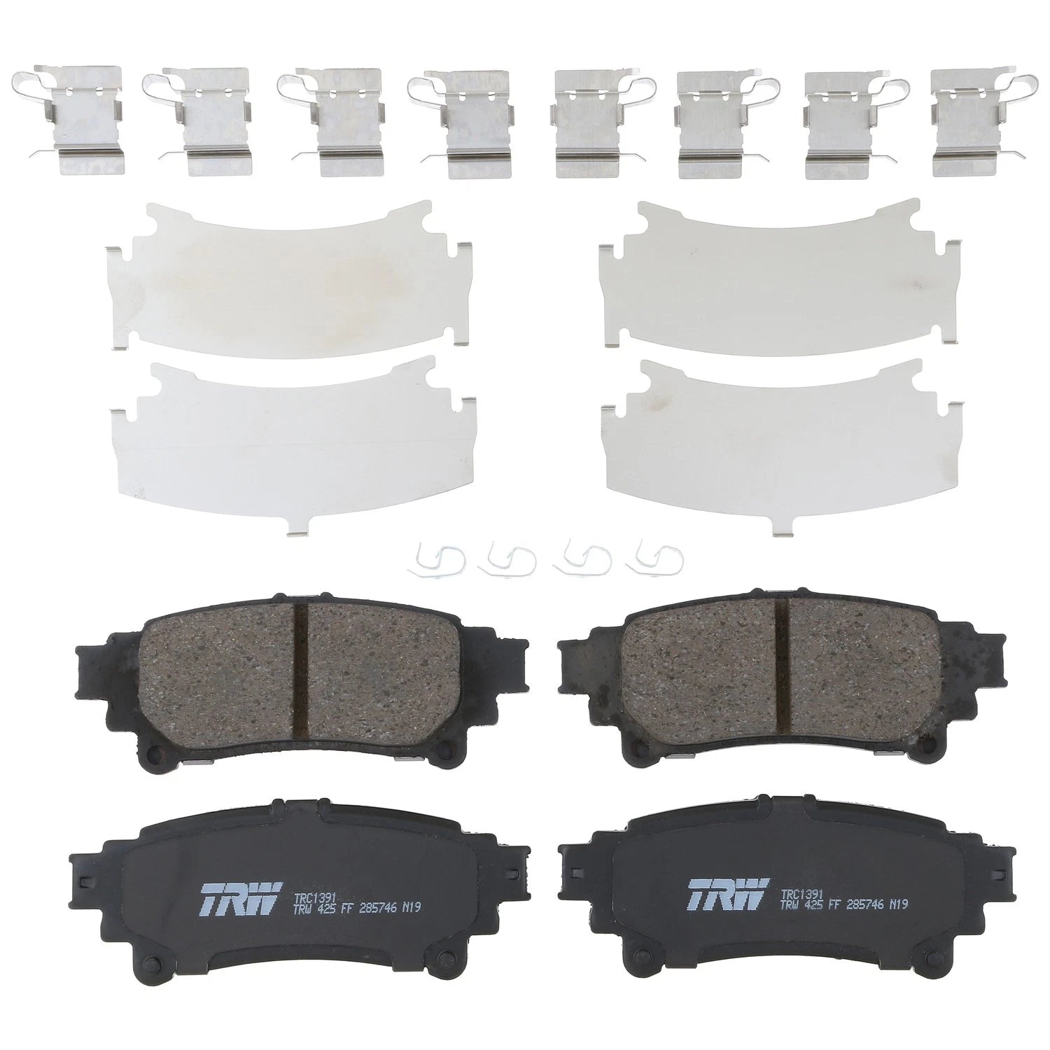 Disc Brake Pad Set for Toyota Highlander (2014–2019)