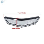 Upper Grille for Chevrolet Volt (2016-2019) Silver Plastic