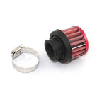 Mini Red Air Filter Inlet / 25mm / Air Filter Inlet for Car, Truck, Motorcycle