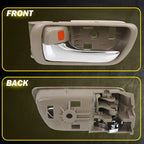 Chrome Door Handle for Toyota Camry (2002–2006) Front/Rear Left Inner
