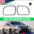 Pair Heated Mirror Glass for Lexus RX 300 330 350 400H (2004–2009)
