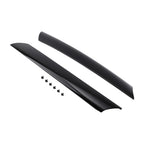 Set of 2 Front Side Pillar Trim Molding for Kia Soul (2010–2013) 86170-2K000 Black ABS