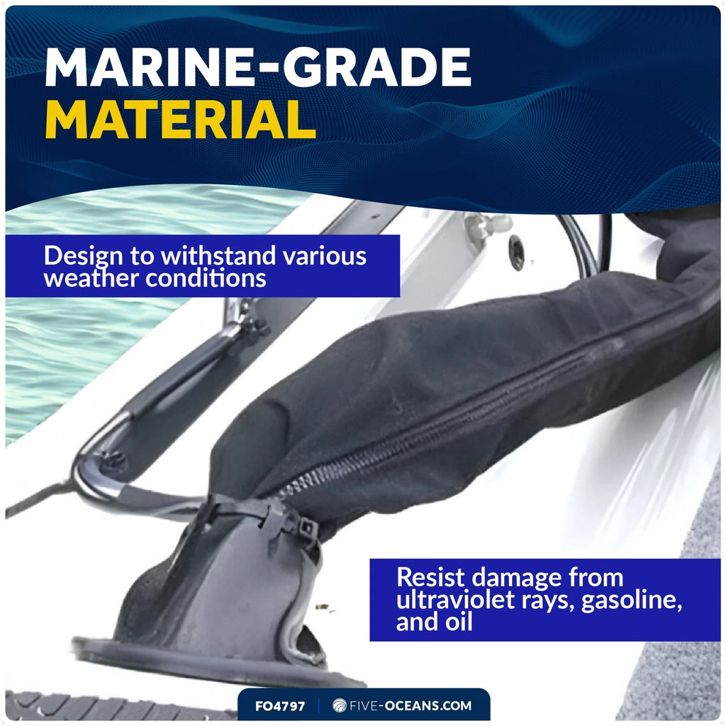 2-Inch Cable Boot for Boat Transom and Motor Well