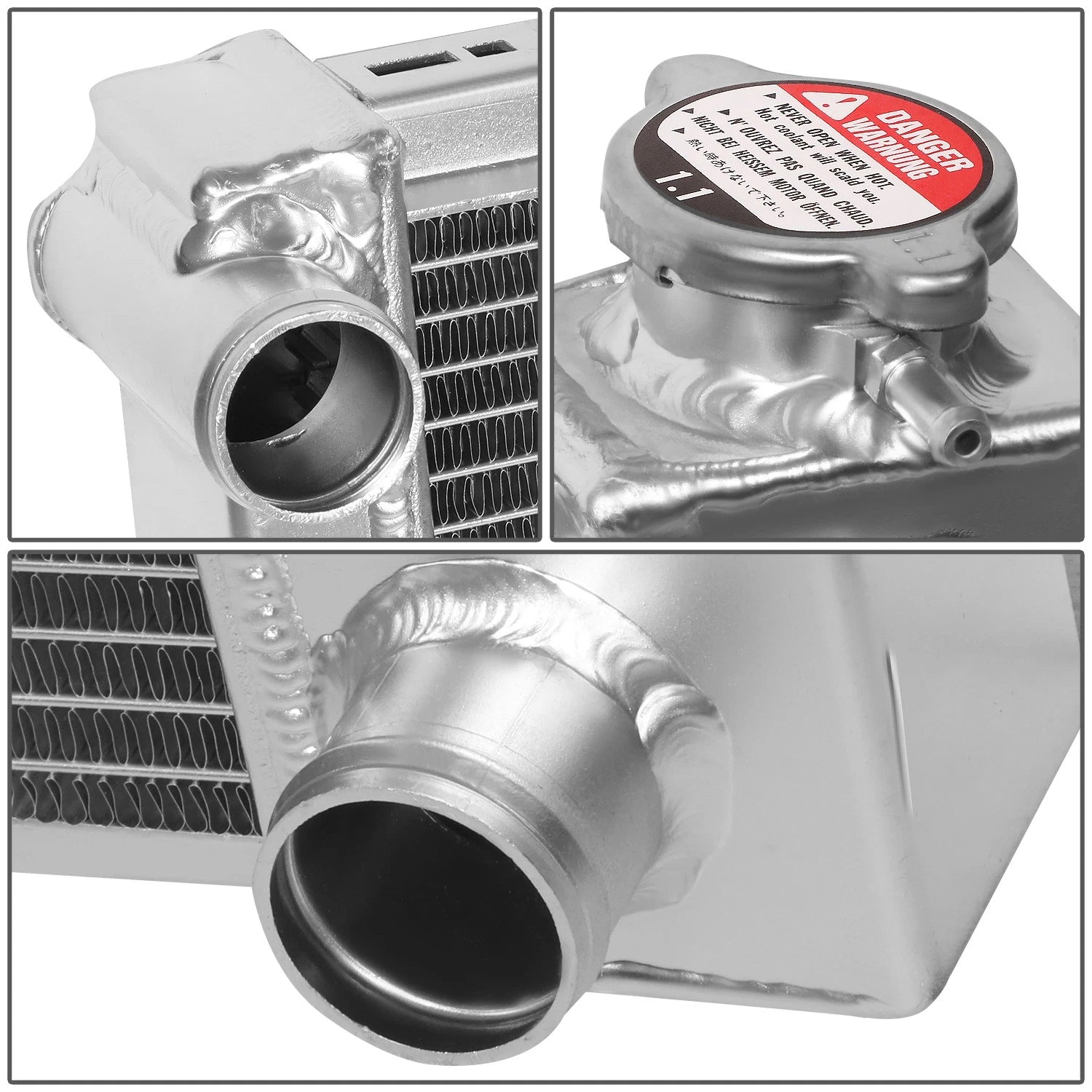 Full Aluminum 3 Row Cooling Radiator for Chevy C10/C20 Suburban (1977–1989)