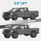 2.5 Inch Suspension Lift Kit for Ford F-150 2WD 4WD (2004–2008)