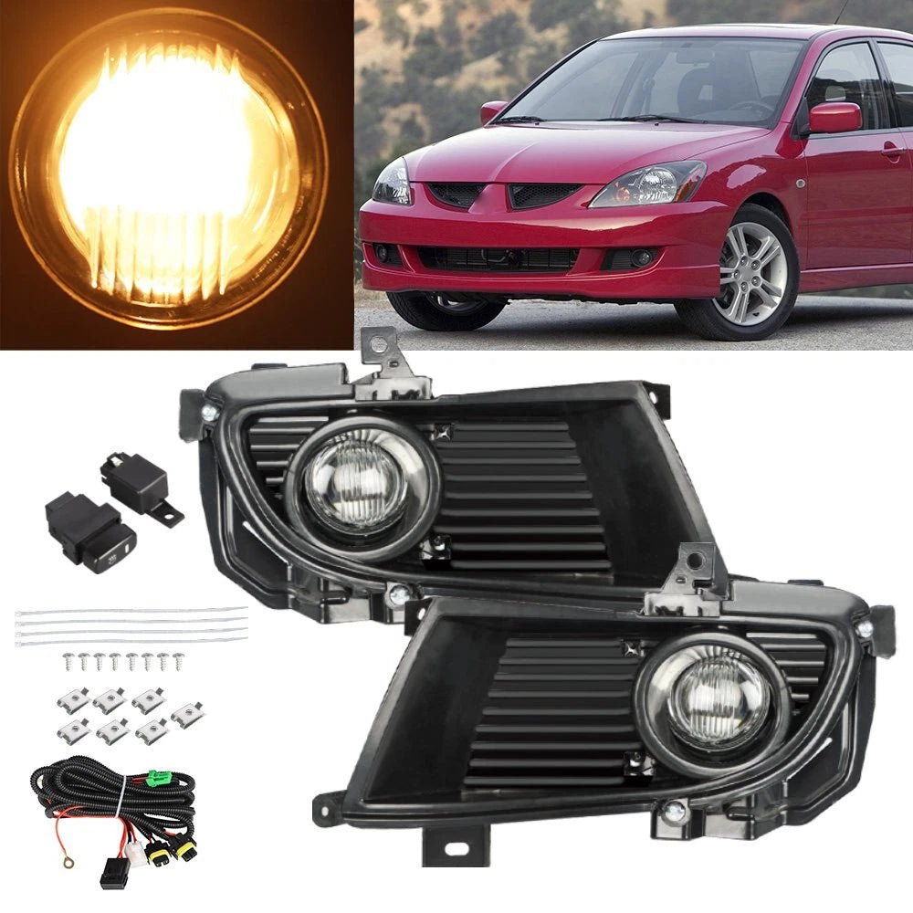 Fog Lights for Mitsubishi Lancer (2004–2005) with Switch and Wiring
