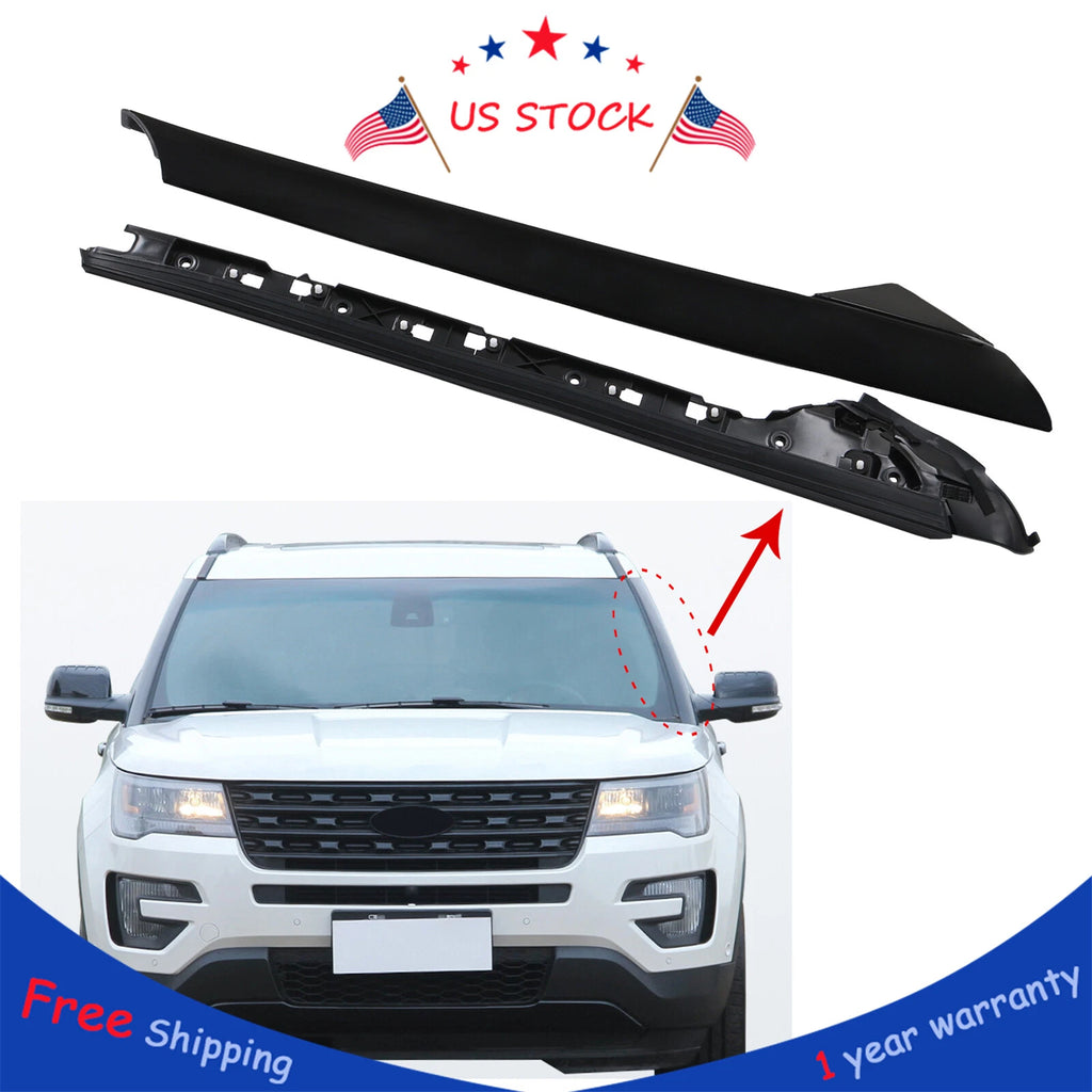 Left Windshield A-Pillar Trim Molding for Ford Explorer (2011–2018)