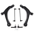 Front Suspension Lower Control Arms & Tie Rods Kit for 2011–2017 Honda Odyssey