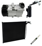 AC Compressor Kit With Condenser for Ford E-450 Super Duty (2007–2008)