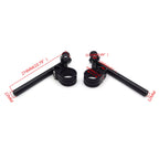CNC Riser Clip & Adjustable Height Handlebar for BMW R Nine T (2014–2019)