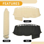 Dashboard Cover for Ford Focus (2012–2018) Dash Mat Carpet Beige 1 Pc