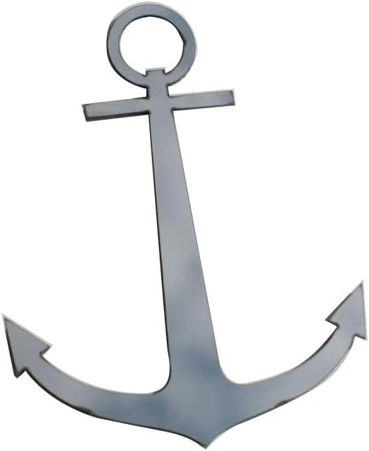 Stainless Steel Anchor Emblem Accessory for Lexus (2005–2012)