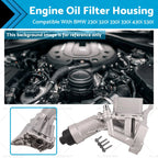 Engine Oil Filter Housing for BMW 320i 325i 218i 420i 430i 118i 120i (2012–2020)
