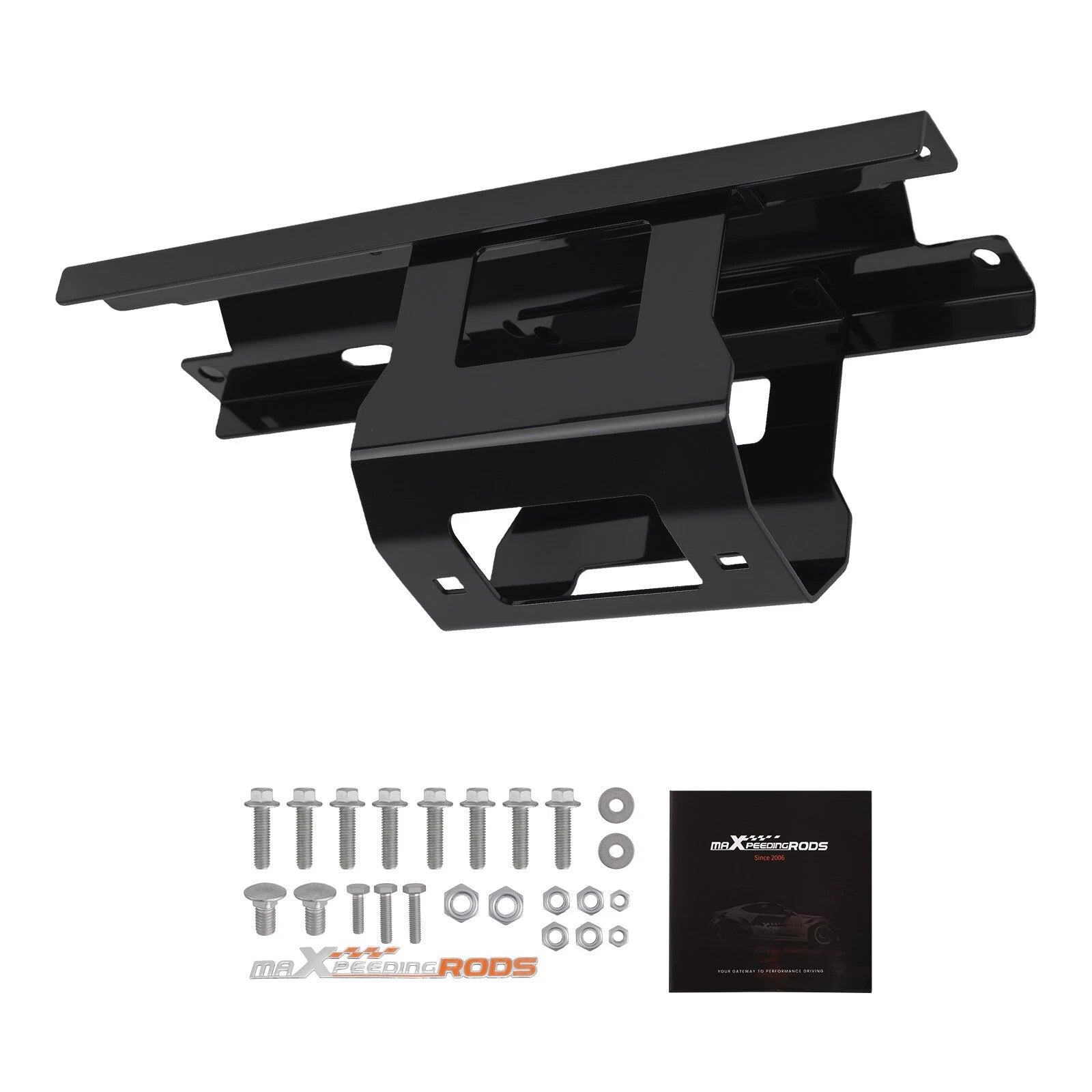 Winch Mount for Polaris Sportsman 400/450/500 (2005–2010) Black Powder Coated