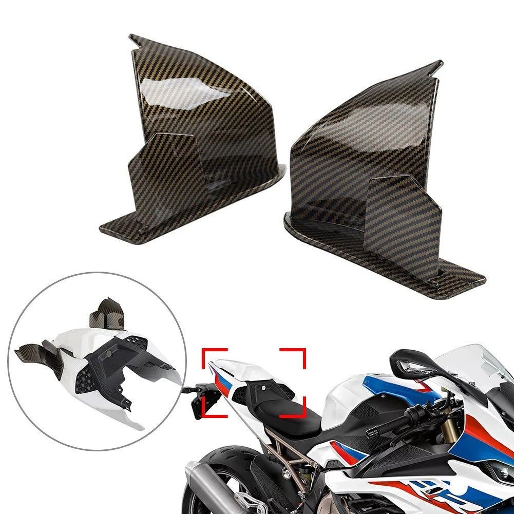 Rear Tail Fixed Wing Fairing Winglet for BMW S1000RR M1000RR (2019–2022) Carbon Brown