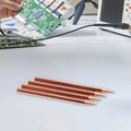 Set of 4 Aluminum Oxide Copper Spot Welder Electrode Tips for Battery Spot Welding