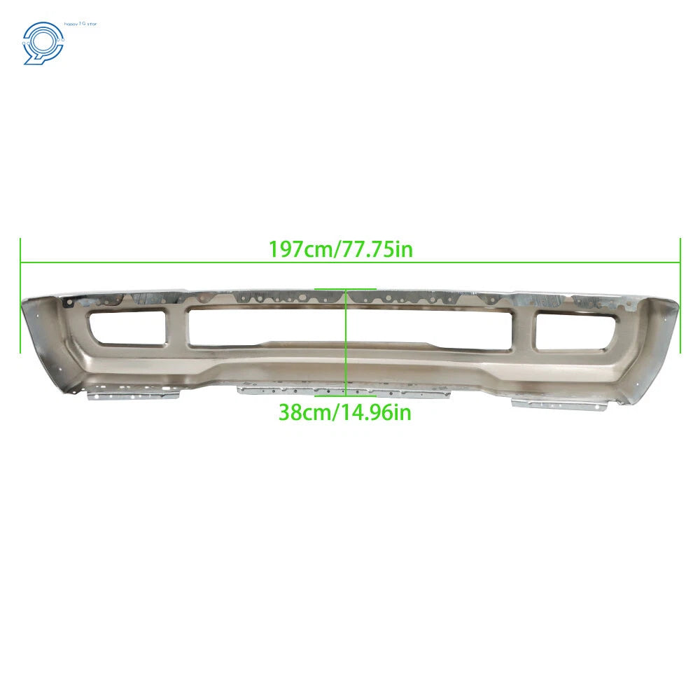 Front Bumper for Ford F250 F350 (2017–2019) with Fog Lamp Holes