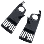 Pair Fog Lamp Grille Covers for Audi A6 C5 (1998–2001)