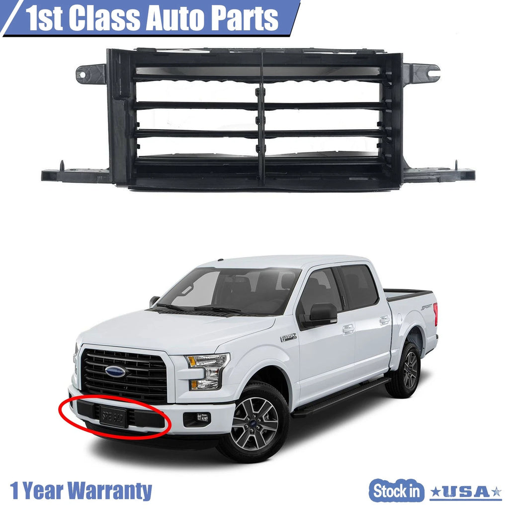 Front Lower Radiator Grille Shutter for Ford F-150 (2018–2020)
