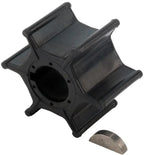 Water Pump Impeller with Key for Suzuki 2 Stroke 4-8 HP Outboard (17461-98401)