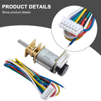 N20 Metal Casing DC Motors with Encoders for GA12 Systems