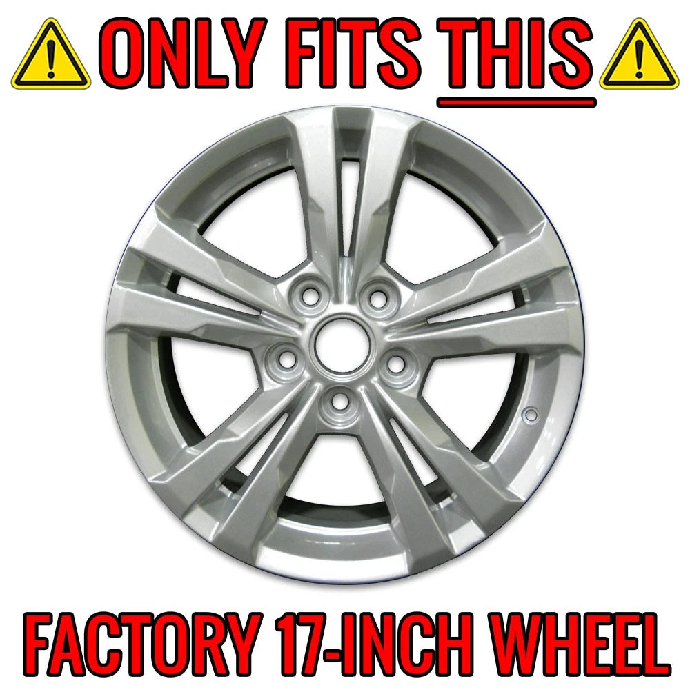 Chrome Wheel Skins Replacement for 2010–2015 Chevy Equinox