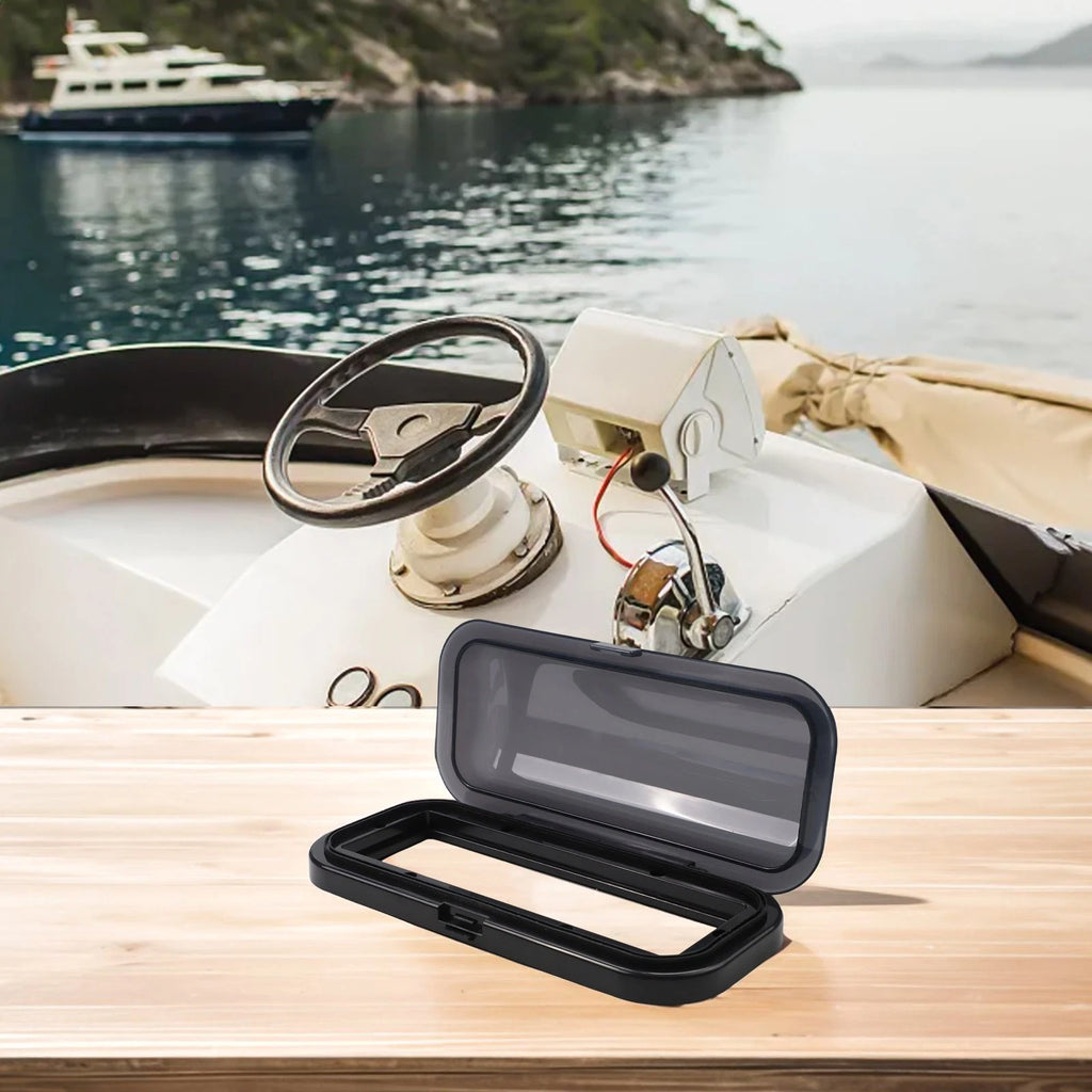 Boat Radio Protector Cover for Marine Stereo (Water Resistant, ABS)