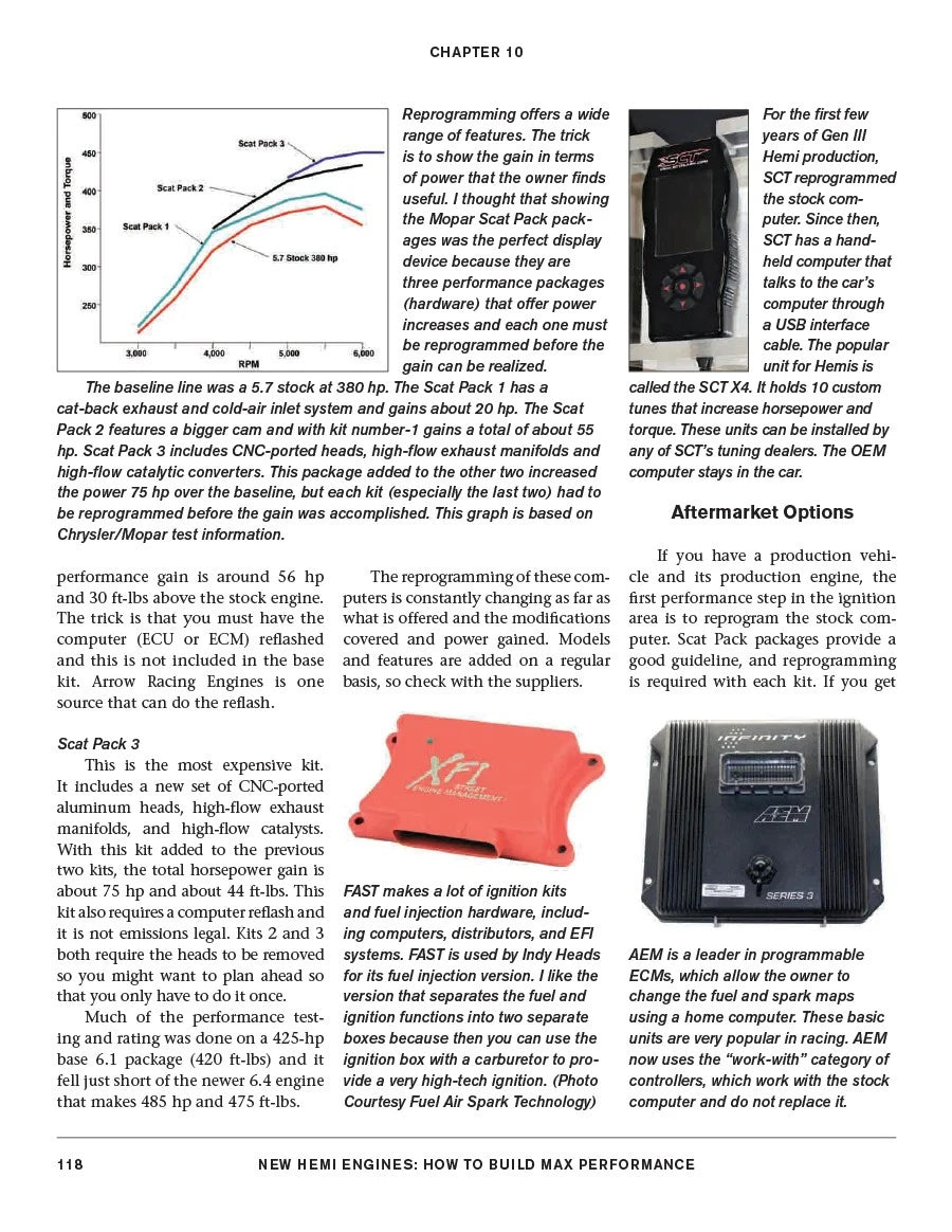 Hemi Engines Performance Book for Dodge Chrysler (2003-Present)
