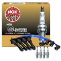 Set of 4 NGK G-Power Platinum Spark Plugs for Mazda Miata (1990–1997)