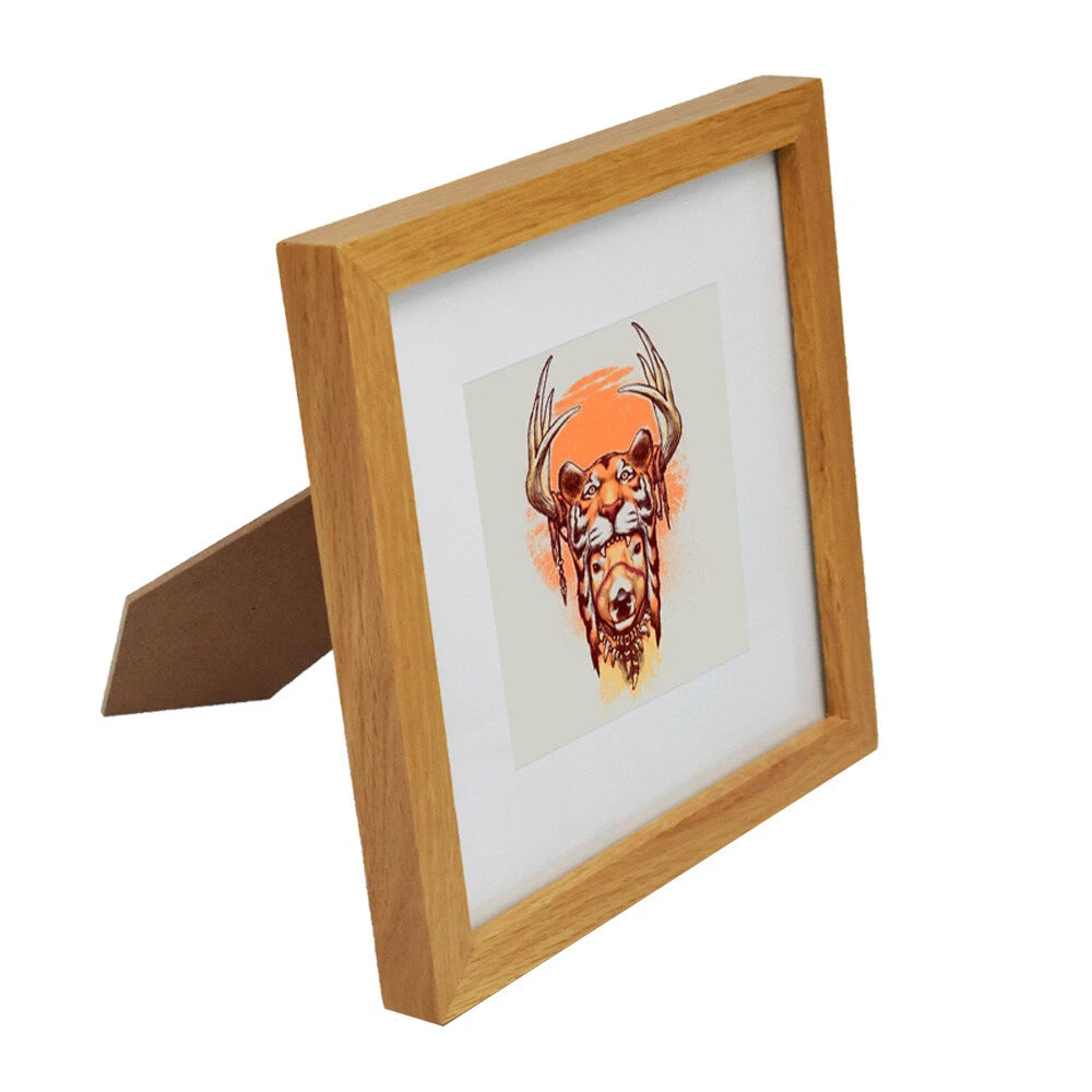 Set of 10 Picture Frames for Square Photos (7x7 Inches)