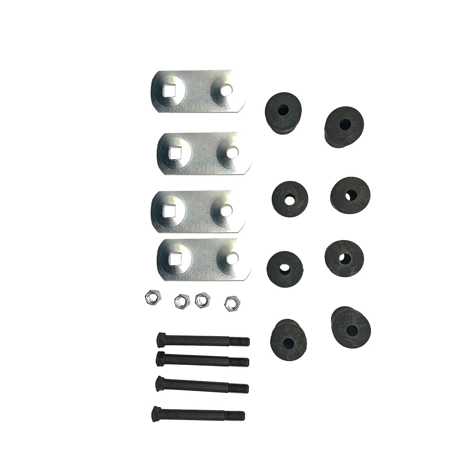 Pair Leaf Spring Rear Shackle Kits for Camaro Nova Firebird (Shackles Bushings)