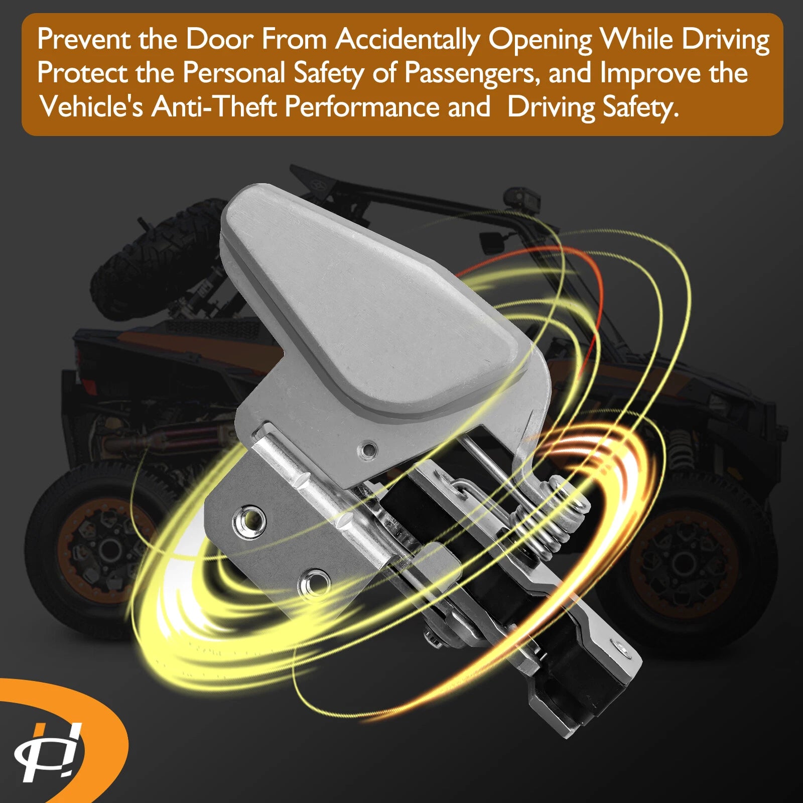 Left Door Latch Lock for Polaris ACE 570 900 GEM E2 RZR 1000 Turbo (2015–2025) 2637286