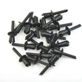 20x Black Rivet Clip Fender Retainer for E12 E28 E30 E34 E36 E39 E46 E60 E6