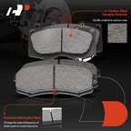 Ceramic Brake Pads & Disc Brake Rotors for Toyota 4Runner (2003–2009)