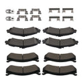 8pcs Ceramic Brake Pads Set for Cadillac Escalade EXT (2002–2006) D834